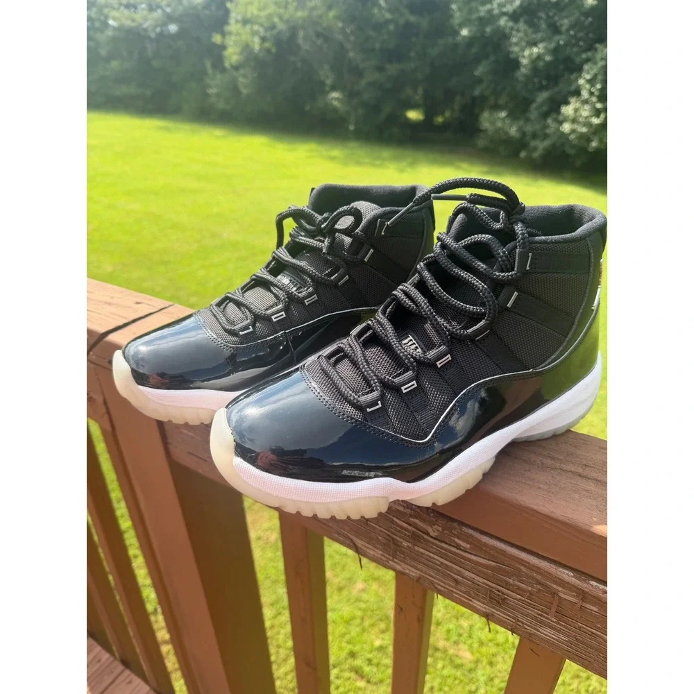 Jordan Air Jordan 11 Retro Mens 8.5 Black Jubilee 25th Anniversary CT8012-011
